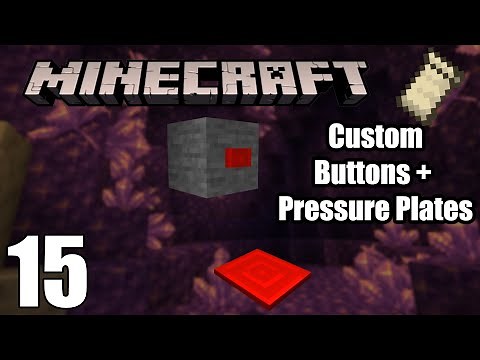 Minecraft, but we ADD BUTTONS AND PRESSURE PLATES with Fabric