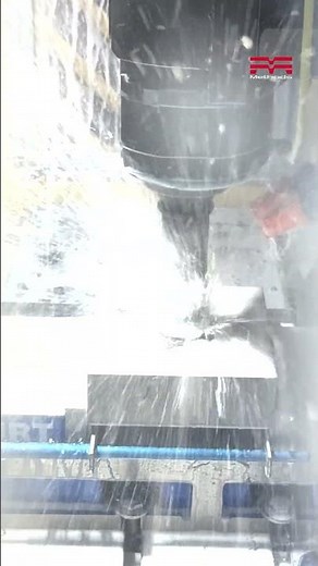 Can the FANUC RoboDrill Cut Steel? Demo drilling 4140 Steel with Ø40mm tool #cnc #cncmachining
