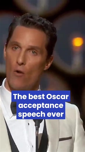 Matthew McConaughey’s Oscar speech is still a masterclass 10 years later. Here are 5 storytelling techniques he used to make it unforgettable — structure, emotion, perspective, and connection.