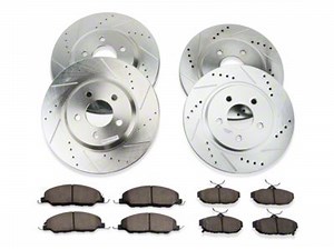 How To Install Power Stop Z23 Evolution Sport Brake Rotor & Pad Kit - Front & Rear 2011-2014 V6 | AmericanMuscle