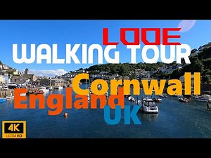 Step by Step in Looe: A Journey Through Coastal Cornish Beauty | 4K