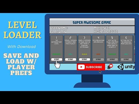 How to create a Level Loader - Unity3d [2021]