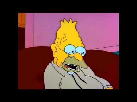 Abuelo Abraham Simpson: ¡Maldita sea!, Todos están contra mí | Los Simpsons
