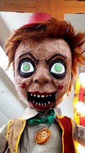 Hanging with the 2024 Bobby Strings animatronic from Spirit Halloween. What's your favorite Halloween animatronic of 2024? | Halloween Daily News