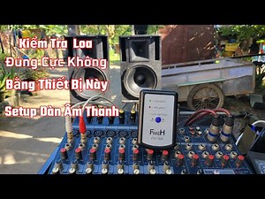 Test Speakers With This Meter. Set Up Your Sound System Again.