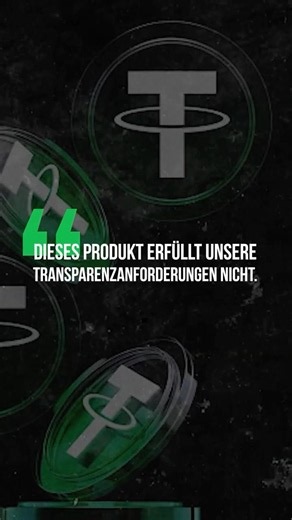 Der wahre Grund, warum Tether Europa verlässt