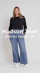 9.6K views | You’ve tried countless pairs of jeans — now meet the one that finally fits! The Hudson Wide Leg Jean is made for women of all shapes and sizes. ✔️ Flattering fit ✔️ Premium stretch denim ✔️ Comfort that lasts all day Designed to celebrate your shape — not squeeze it. These are the jeans you’ll want in every wash. ✨ Become a VIP & receive $20 off  Free shipping & easy returns. | Rodney Clark | Facebook