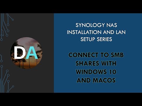 Synology NAS - Connect to SMB Shares with Windows 10 and MacOS