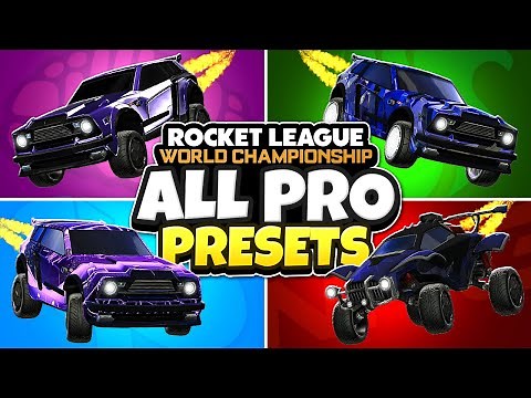 ALL PRO PRESETS from RLCS Worlds 2025! (60+ Car Designs)