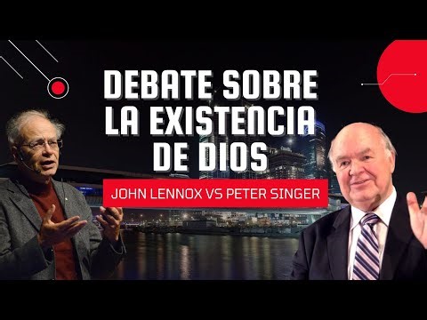 Debate sobre la existencia de Dios entre Peter Singer y John Lennox