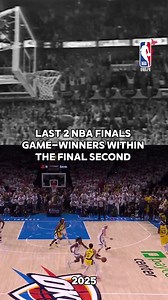 NBAファイナルで「残り1秒を切って決勝点」を決めたのは、なんと1997年のマイケル・ジョーダン以来🥶🥶🥶 #NBAPlayoffs #YesCers Indiana Pacers #NBAHighlight #NBAJPN | NBA Japan