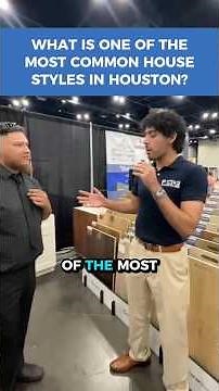 Most common house material in Houston