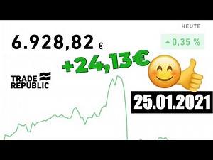 +24,13€ 💰 Weichai Power und BlackBerry GEKAUFT (und verkauft :D) 👍 TRADE REPUBLIC Depot 25.01.2021