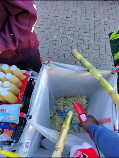 Experience the Crisp Crunch of Fresh Sugarcane