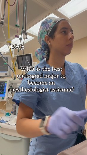 CAA Lifestyle- Anesthesiologist Assistant on Instagram: "One of my most commonly asked questions is about choosing the best major for Anesthesiologist Assistant (AA) school. While there’s no strict requirement, opting for a science major offers convenience due to overlapping prerequisites like chemistry, biology, and anatomy. However, even within science majors, some, like biology, offer more overlap. While I loved majoring in chemistry, if I knew I wanted to pursue becoming an AA, I may have ch