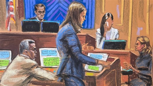 Defense questions 'Jane' about her reaction towards other women involved with Combs