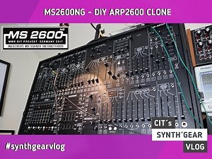 The MS 2600 NG ARP 2600 DIY Project by Matthias Beese