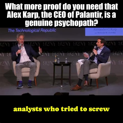 1.3K views · 11 reactions | Alex Karp’s Disturbing Vision:...