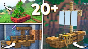 Minecraft: 20  Simple Build Hacks Everyone Should Know!