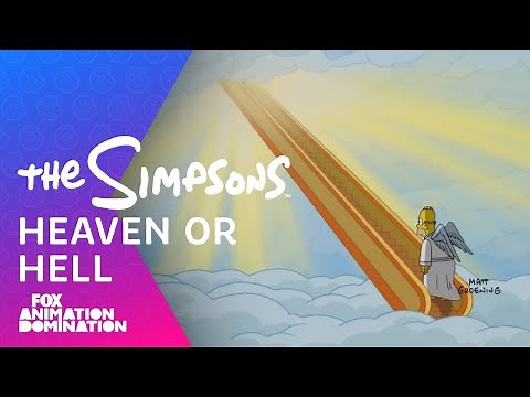 Is Homer Going To Heaven Or Hell? | Season 32 Ep. 3 | The Simpsons