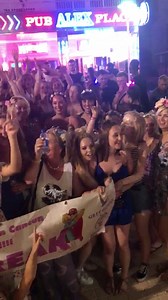 Make way for the champagne spray Spring break 8 of July 🍾🍾🍾 | Magaluf Workers 2026