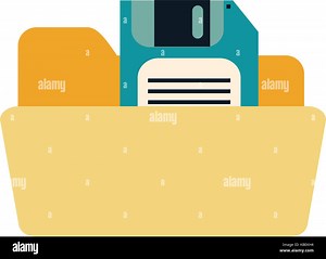 file folder icon image Stock Vector Image & Art - Alamy