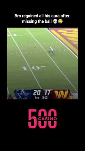 FUNNY FUNNY on Instagram: "NFL game between the Dallas Cowboys and the Washington Commanders. The clip begins with a Cowboys returner attempting to field a kickott, only to have the ball bounce off his hands in what looks like a disastrous special teams blunder. However, the player quickly recovers the bobbled ball and immediately shifts into a high-speed sprint. He expertly weaves through a wave of Washington defenders, using his agility to find an opening along the sideline. As the play progre