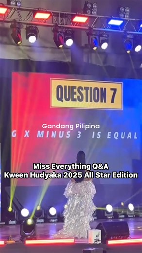 13K views · 68 reactions | Miss Everything Q&A Kween Hudyaka 2025 All Star Edition | Gandang Pilipina | Facebook