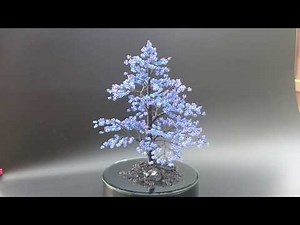 Wire tree sculpture