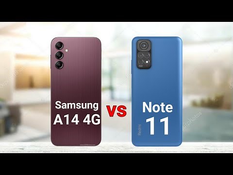 Samsung A14 4G vs Redmi Note 11