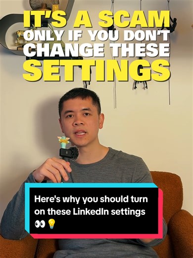 Here's why you should turn on these LinkedIn settings 👀💡 #resume #resumetips #linkedin #linkedintips #career