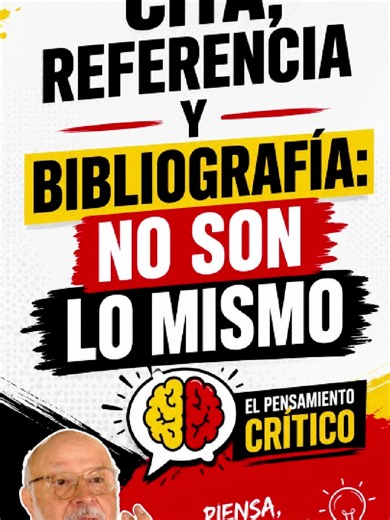 Diferencias entre Cita, Referencia y Bibliografía en Investigaciones