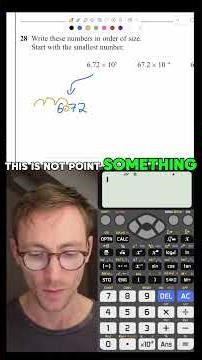 Don’t Fall For Their Traps | Ordering Numbers FAST (GCSE Maths Trick) #mathsmadeeasy