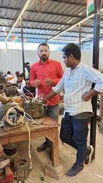 See and learn the connection of thick wires and thin wires of the field winding of the alternator...