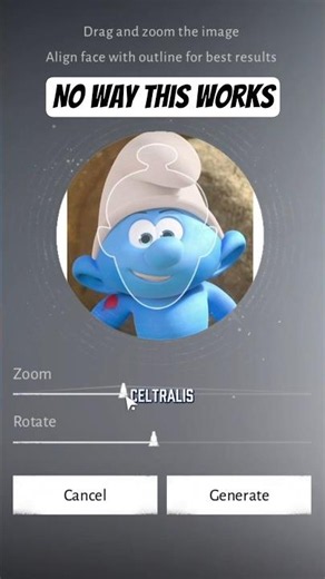 Cursed Smurf #wherewindsmeet #smurf #memes #gaming #fypシ゚viral