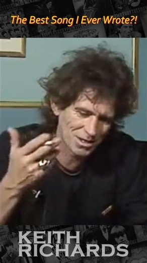 KEITH RICHARDS: "The Best Song I Ever Wrote"?! #keithrichards #rollingstones #rocknroll #guitarist