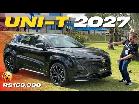 NOVO CAOA CHANGAN UNI-T 2027 - Chega completo por R$169.990 Confira Tudo!