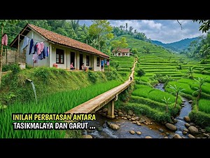 DIFFICULT TO COMPARE 😍 RURAL ATMOSPHERE OF TASIKMALAYA - GARUT, WEST JAVA