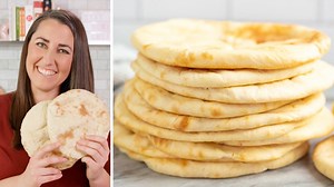 Have you ever made your own Pita Bread? It's easy! And fresh bread is always best! 🖨️RECIPE: https://thestayathomechef.com/homemade-pita-bread/ | Recipes