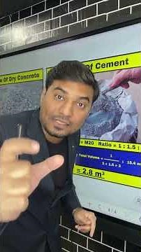 Cement Calculation For 10m³ Wet Concrete