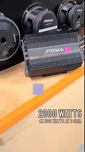 56 reactions · 16 shares | The mini MDX2000.4 2 Ohm delivers 2000...