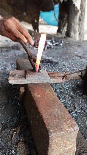 Scrap Iron Reborn Into a Heavy Peraak Traditional Forging #metalwork