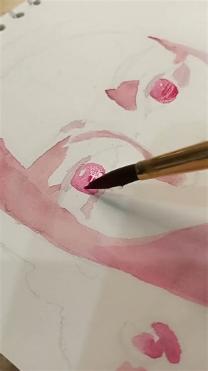 water color sketch 🖌️ #drawingtechniques #shortvideo #beginnerarttips #watercolor #painting