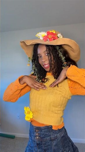 DIY Orange Blossom Costume