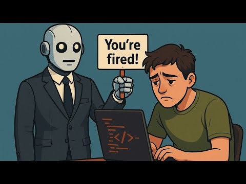 day in the life of getting replaced by AI