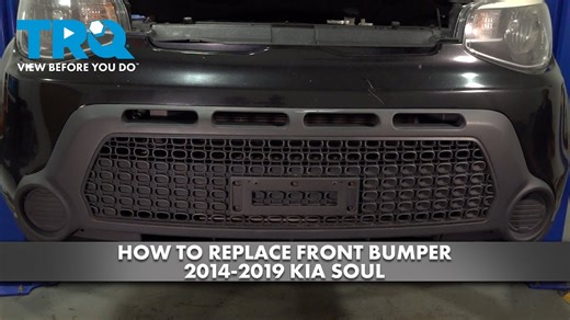 How to Replace Front Bumper 2014-2019 Kia Soul