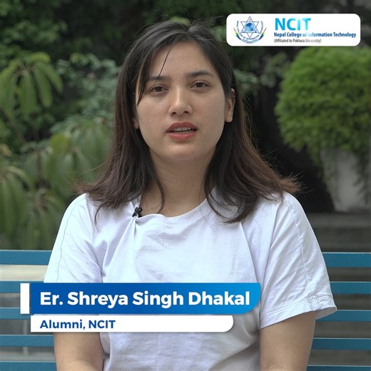11K reactions · 60 shares | Admission Open for our Bachelor Programs! Apply Now: https://forms.gle/evhStS4n5TWLTQ3m7 Shreya Singh Dhakal's journey at NCIT College from 2012-2016 was enriching, with every project offering vast opportunities and diverse experiences beyond the size of the company. #NCIT #NCITcollege #BachelorProgram #AdmissionOpen #BECivil #BCA #BEComputer #BESoftware #testimonial #alumni #shreyasinghdhakal | NCIT | Facebook