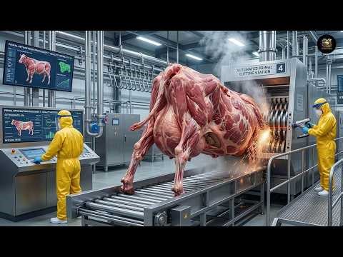 Inside a Water Buffalo Meat Factory | How Premium Buffalo Steaks & Roasts Are Mass Produced