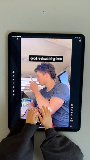 Instagram on Instagram: "How to watch reels... on iPad? 😏⁣ ⁣ Instagram for iPad is rolling out today — the Instagram you know and love designed for bigger screens. ⁣ ⁣ Video by @dish_king_"
