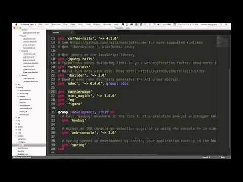 How to add gems to a Gemfile in Ruby on Rails